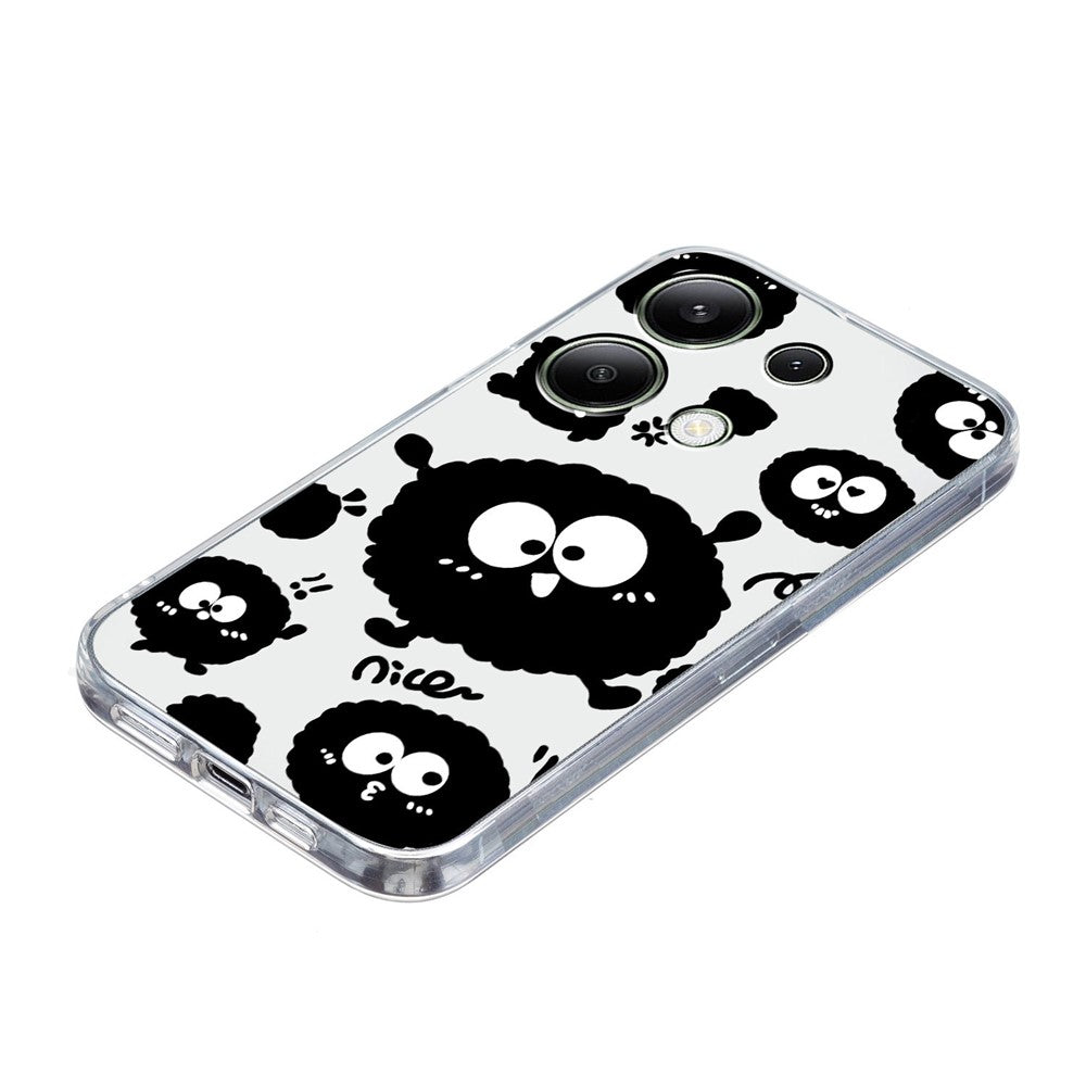 For Xiaomi Redmi Note 13 Pro 5G / Poco X6 5G TPU Case Pattern Printing Back Cover