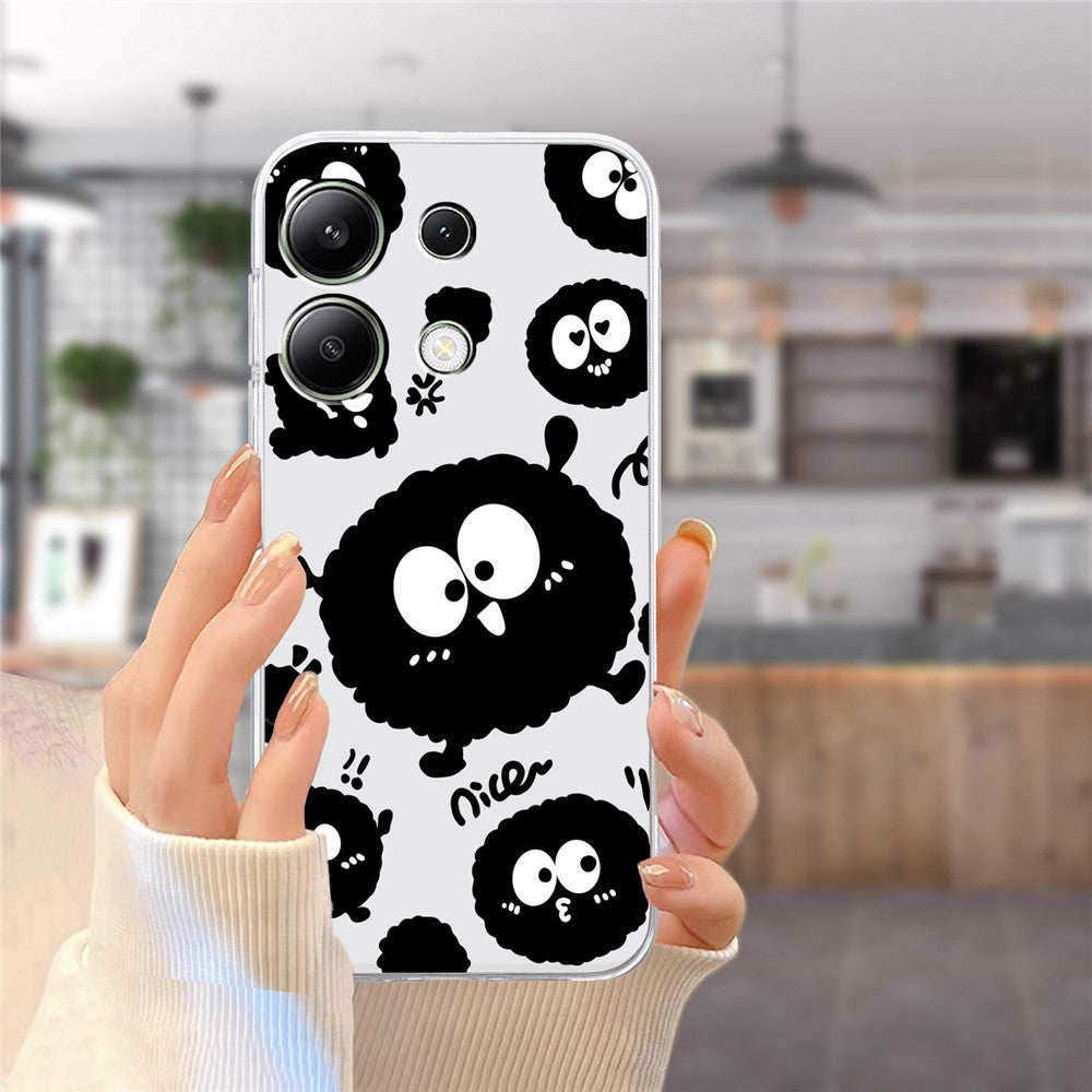 For Xiaomi Redmi Note 13 Pro 5G / Poco X6 5G TPU Case Pattern Printing Back Cover