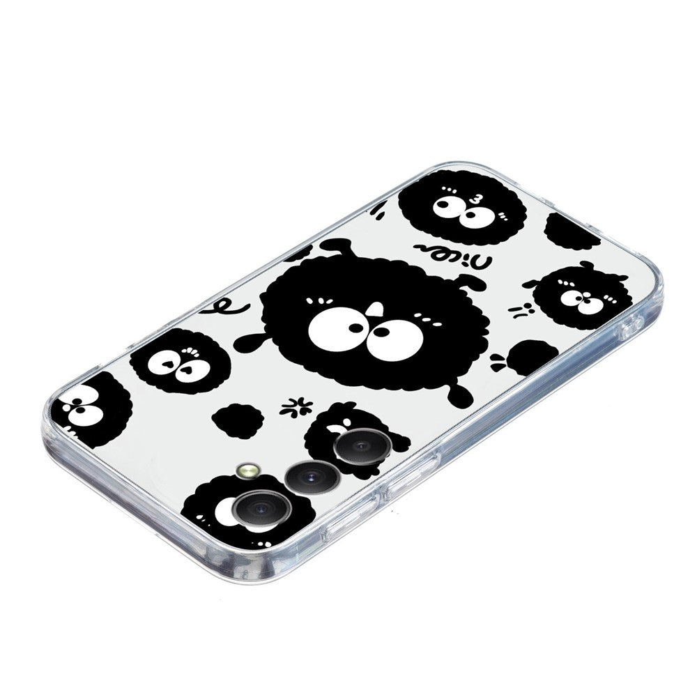 For Samsung Galaxy S24 FE Case Soft TPU Pattern Printing Slim Phone Cover