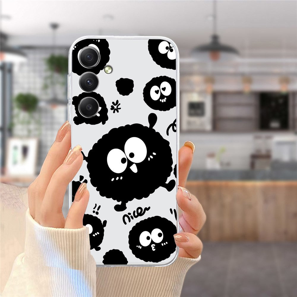 For Samsung Galaxy S24 FE Case Soft TPU Pattern Printing Slim Phone Cover