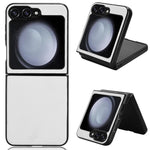 For Samsung Galaxy Z Flip7 FE 5G / Z Flip6 5G Case Carbon Fiber Texture PU+PC Drop-Proof Phone Shell