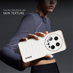AZNS For Xiaomi 14 Ultra Case Crocodile Pattern Leather Phone Back Cover Classic Fashion