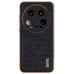 AZNS For Xiaomi 14 Ultra Case Crocodile Pattern Leather Phone Back Cover Classic Fashion