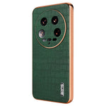 AZNS mobilcover med krokodillemønster i læder til Xiaomi 14 Ultra, klassisk design