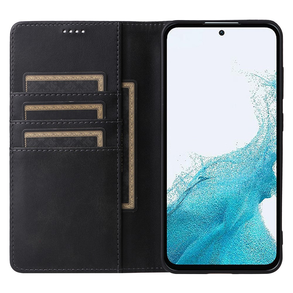 Til Samsung Galaxy A54 5G cover læder telefoncover RFID-blokerende kortpladser pung