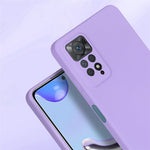 For Xiaomi Redmi Note 11 Pro 4G (Mediatek) / Xiaomi Redmi Note 11 Pro 5G (Qualcomm) Shockproof Cases 2.2mm TPU Phone Cover Protective Slim Case