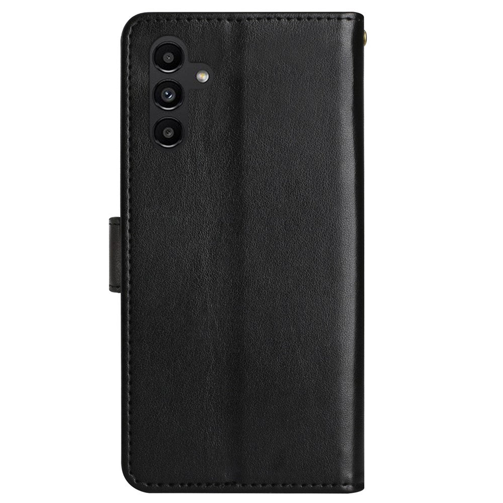 Samsung Galaxy M55 5G / C55 5G / F55 5G Plånboksfodral Fjärilsblommigt PU-läder mobilskal