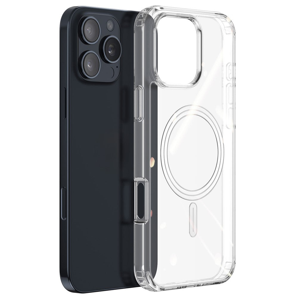 DUX DUCIS Clin Series for iPhone 16 Pro Max Magnetic Case Shockproof PC+TPU Phone Cover