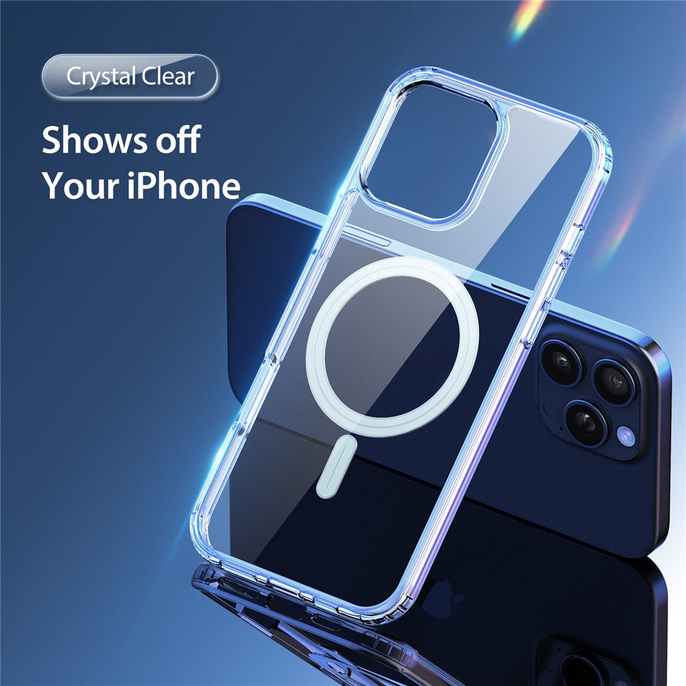 DUX DUCIS Clin Series for iPhone 16 Pro Max Magnetic Case Shockproof PC+TPU Phone Cover