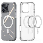 DUX DUCIS Clin Series for iPhone 16 Pro Max Magnetic Case Shockproof PC+TPU Phone Cover