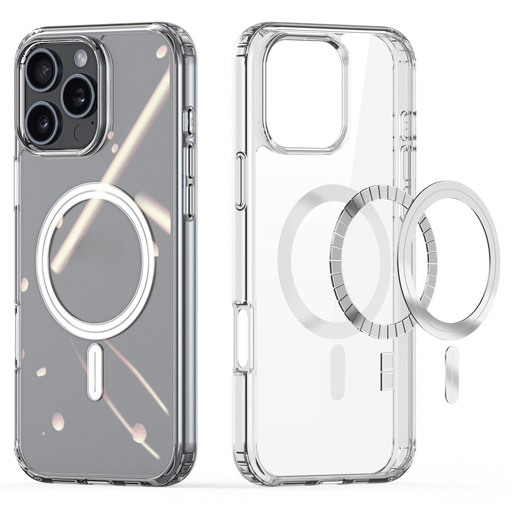 DUX DUCIS Clin Series for iPhone 16 Pro Max Magnetic Case Shockproof PC+TPU Phone Cover