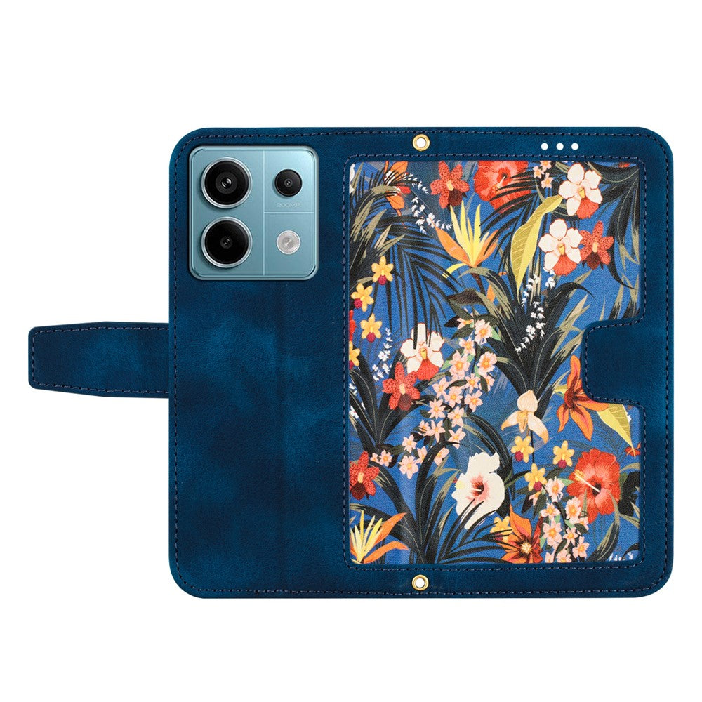 For Xiaomi Redmi Note 13 5G Case Pattern Printing Leather Phone Cover