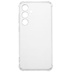 Til Samsung Galaxy S24 FE Gennemsigtigt Etui Forstærket i Alle Fire Hjørner Beskyttende Blødt TPU Telefoncover