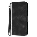 YX0040 For Oppo A60 4G Case Wallet Geometric Phone Leather Cover with Hand Strap