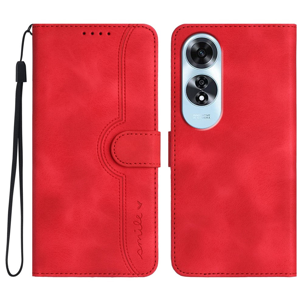 YX0030 For Oppo A60 4G Case Leather Phone Cover Stand Function