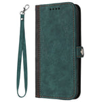 YX0020 For Oppo A60 4G Leather Case Folding Stand Wallet Phone Cover with Strap
