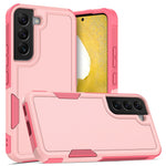 For Samsung Galaxy S22 5G Hard PC + Soft TPU Dual Layer Protection Case Anti-scratch Phone Cover