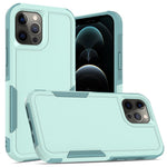 Phone Back Cover for iPhone 12 Pro Max 6.7 inch, Hard PC + Soft TPU Dual Layer Protection Case Anti-scratch Phone Shell