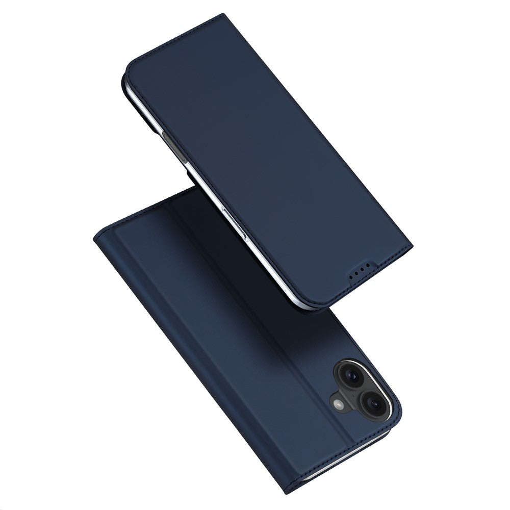 DUX DUCIS Skin Pro Series til iPhone 16 Plus Cover med Kortplads og Stand i Læder