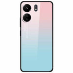 For Xiaomi Redmi 13C 4G / Poco C65 4G Case Pattern Print Tempered Glass+TPU Phone Cover