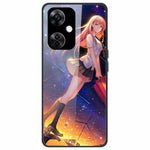 For OnePlus Nord CE3 5G Pattern Case TPU Tempered Glass Shockproof Phone Cover