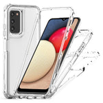 Gennemsigtigt Cover til Samsung Galaxy A03s (166.5mm) / A02s (166.5mm) Akryl+TPU Cover