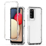 Gennemsigtigt Cover til Samsung Galaxy A03s (166.5mm) / A02s (166.5mm) Akryl+TPU Cover