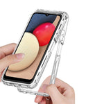 Gennemsigtigt Cover til Samsung Galaxy A03s (166.5mm) / A02s (166.5mm) Akryl+TPU Cover