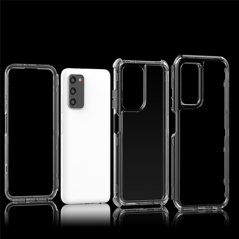 Gennemsigtigt Cover til Samsung Galaxy A03s (166.5mm) / A02s (166.5mm) Akryl+TPU Cover