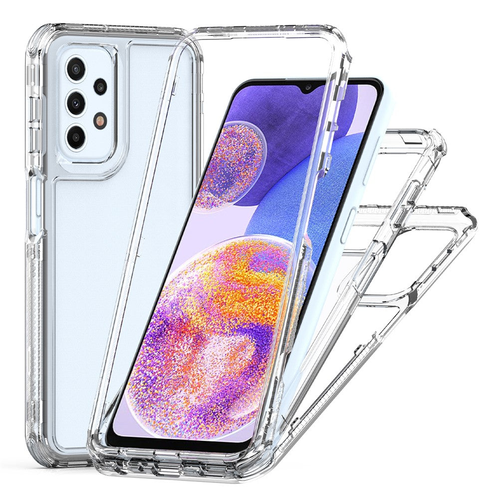 Samsung Galaxy A23 4G / A23 5G (Global version) Genomskinligt skal Akryl + TPU Fallskyddande mobilskal
