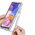 Samsung Galaxy A23 4G / A23 5G (Global version) Genomskinligt skal Akryl + TPU Fallskyddande mobilskal
