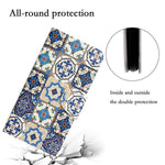 Til Samsung Galaxy A13 4G / 5G / A04s 4G (164.7mm) Telefoncover Mønstertryk PU Læderpungcover med Standfunktion