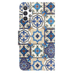 Til Samsung Galaxy A13 4G / 5G / A04s 4G (164.7mm) Telefoncover Mønstertryk PU Læderpungcover med Standfunktion