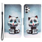 Til Samsung Galaxy A13 4G / 5G / A04s 4G (164.7mm) Telefoncover Mønstertryk PU Læderpungcover med Standfunktion