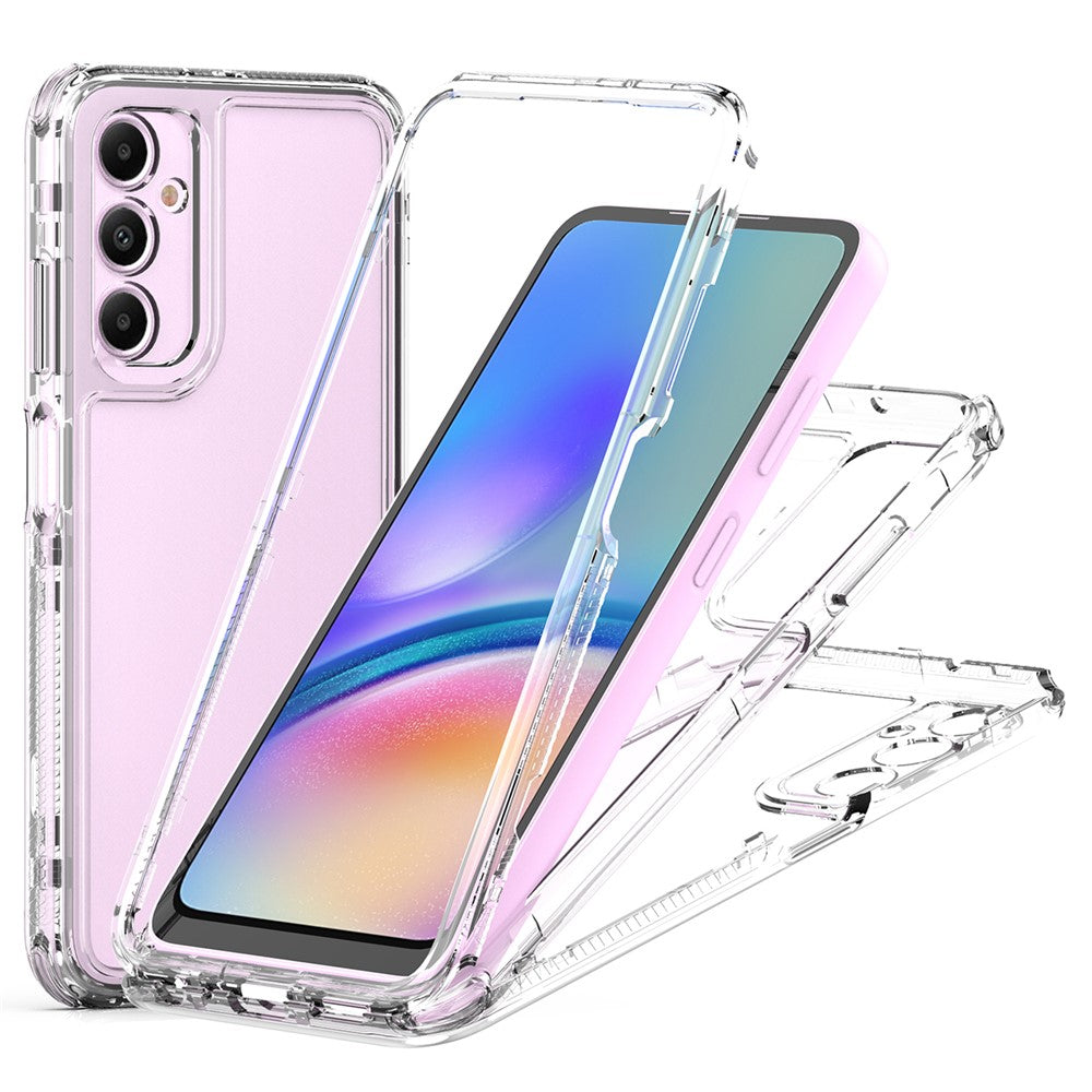 Til Samsung Galaxy A05s 4G Gennemsigtigt Cover Akryl+TPU Telefoncover 3-i-1