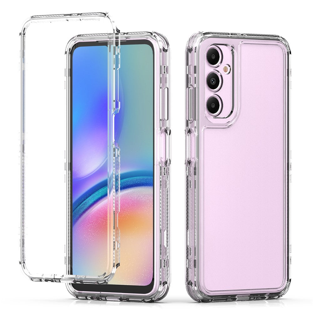 Til Samsung Galaxy A05s 4G Gennemsigtigt Cover Akryl+TPU Telefoncover 3-i-1