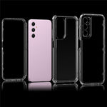 Til Samsung Galaxy A05s 4G Gennemsigtigt Cover Akryl+TPU Telefoncover 3-i-1