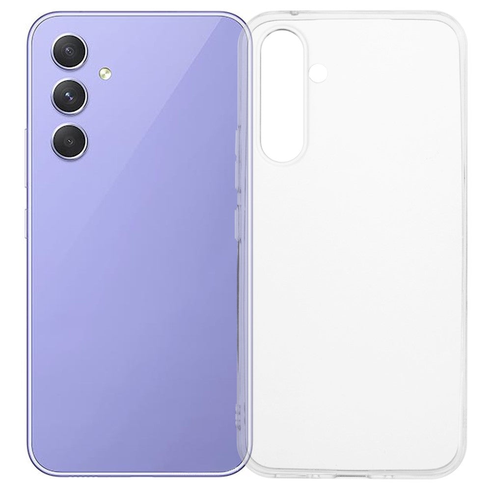 X-LEVEL TPU-cover til Samsung Galaxy A13 5G, transparent, slankt beskyttende mobilcover