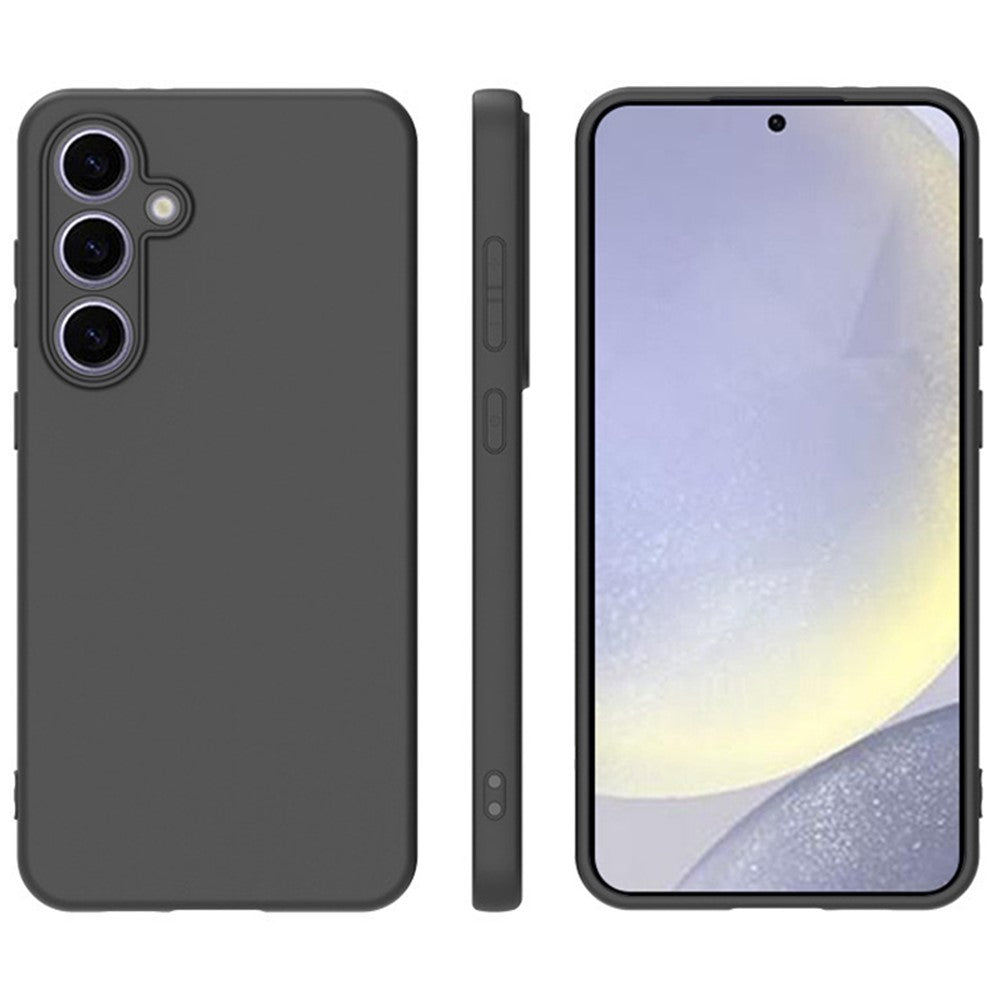 Samsung Galaxy S24 FE-skal Matt TPU-mobilskydd Exakta utskärningar Linsskydd