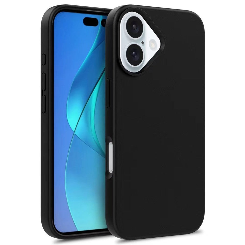 For iPhone 16 Case Biodegradable Wheat Straw TPU Phone Cover Eco Friendly Zero Waste