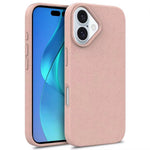 For iPhone 16 Case Biodegradable Wheat Straw TPU Phone Cover Eco Friendly Zero Waste