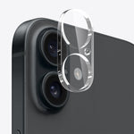 NORTHJO för iPhone 16 TPU-mobilskal med skärmskydd och linsskydd – tillbehörsset 3-i-1