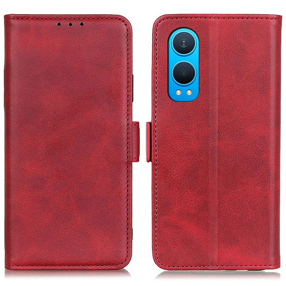OnePlus Nord CE4 Lite 5G / Oppo K12x 5G (Kina) Fodral Stötsäkert Läder Plånboksfodral mobilskal