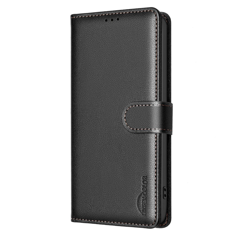 BINFEN COLOR BF32 For Samsung Galaxy A05 4G Case RFID Blocking Card Slots Leather Cover