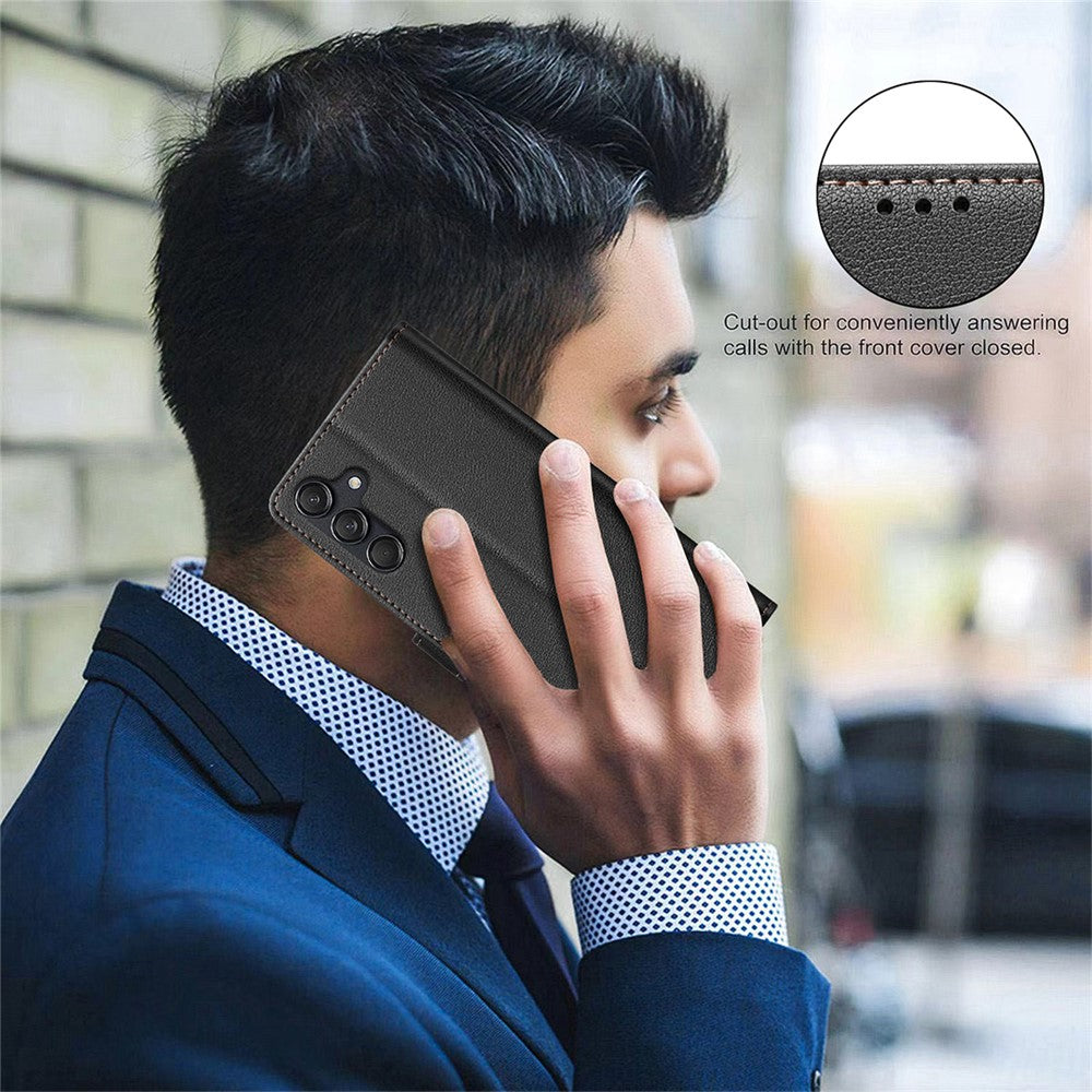 BINFEN COLOR BF32 For Samsung Galaxy M55 5G / C55 5G / F55 5G RFID Blocking PU Leather Phone Case Cover