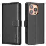BINFEN COLOR BF32 For iPhone 13 Pro Case RFID Blocking PU Leather Shockproof Phone Cover