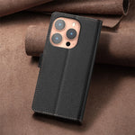 BINFEN COLOR BF32 For iPhone 13 Pro Case RFID Blocking PU Leather Shockproof Phone Cover