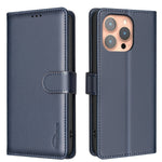BINFEN COLOR BF32 For iPhone 13 Pro Case RFID Blocking PU Leather Shockproof Phone Cover
