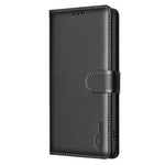 BINFEN COLOR BF32 For iPhone 12 / 12 Pro Phone Case Litchi Texture RFID Blocking Leather Phone Cover