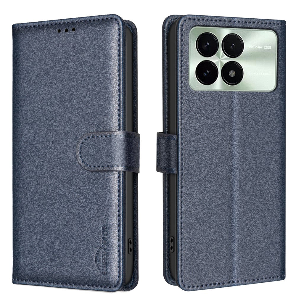 BINFEN COLOR BF32 For Xiaomi Redmi K70 Pro 5G / K70 5G / Poco F6 Pro 5G RFID Blocking PU Leather Phone Cover